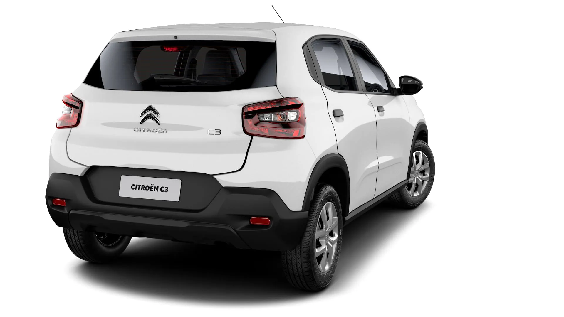 Citroen C3 Live Pack 1.6 Branco traseira.webp