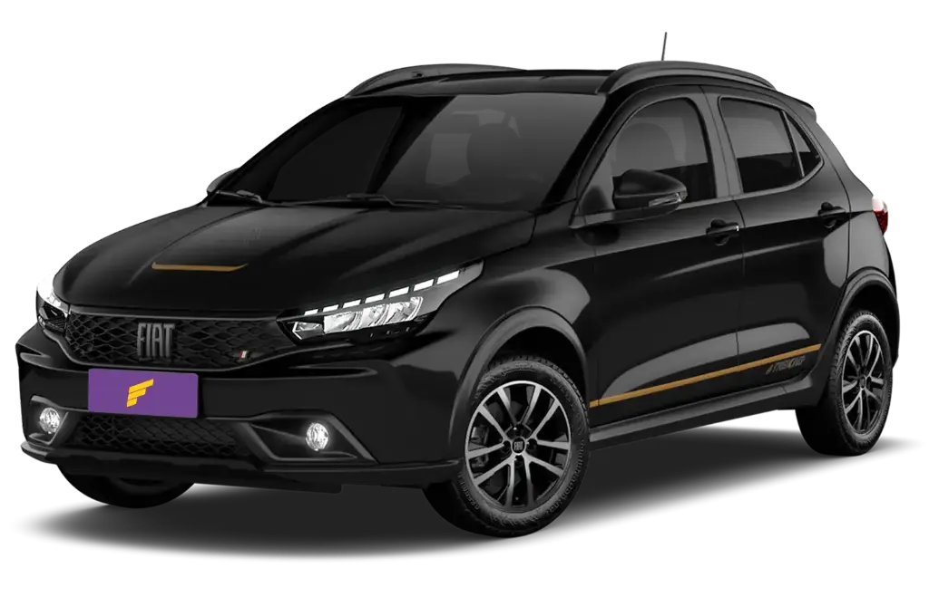 Fiat Argo Trekking 1.3 AT Preto - Hatch.webp