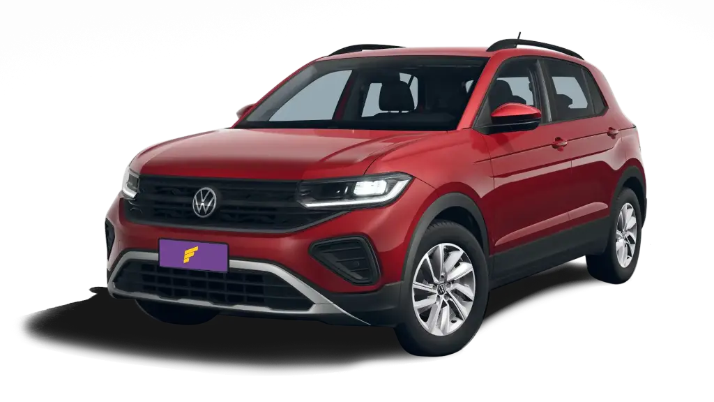 Volkswagen T-Cross 200 TSI AT Vermelho - SUV.webp