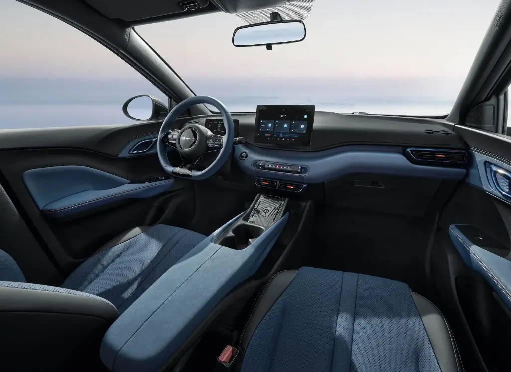 BYD Dolphin Mini BEV interior.webp