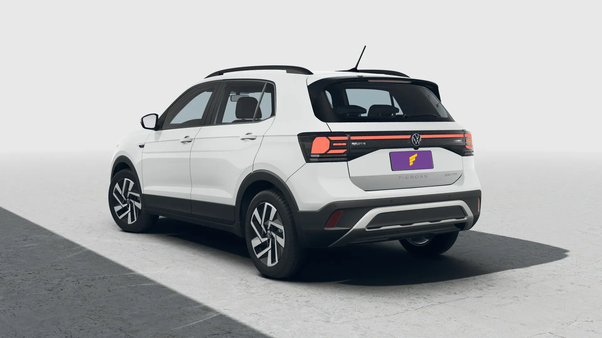 T-Cross Comfortline 200 TSI AT Branco Traseira - SUV.webp